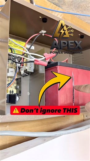 Aps Power on Instagram: "⚠️ Emergency Light Battery Failure Real Life Safety Hazard We found this emergency light battery swollen and cracked during a routine check on one of the our recent contracts for building maintenance. Under NFPA 101, CSA C22.2 No.141, and the Ontario Fire Code, all emergency lighting systems must be visually inspected to ensure the batteries are safe and fully operational. A damaged battery like this can lead to: • Fire hazard • Loss of egress lighting during an outage •