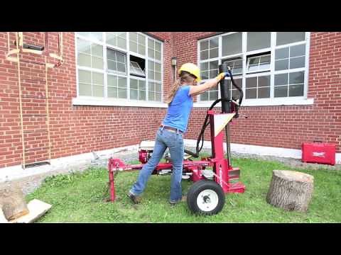 How to Use a Log Splitter