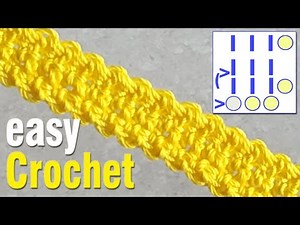 Crochet: How to Crochet a Cord for Beginners. Free pattern.