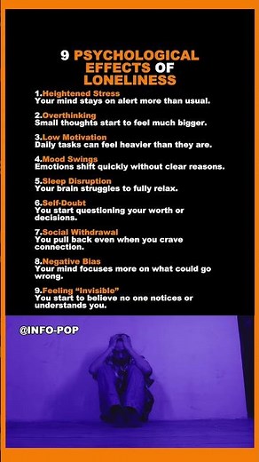 9 Psychological Effects of Loneliness | What It Does to Your Mind