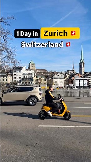 Zurich Switzerland 1 Day Itinerary 🇨🇭😍 #switzerland #zurich