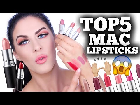 TOP 5 MAC LIPSTICKS FOR EVERY SKIN TONE!!!