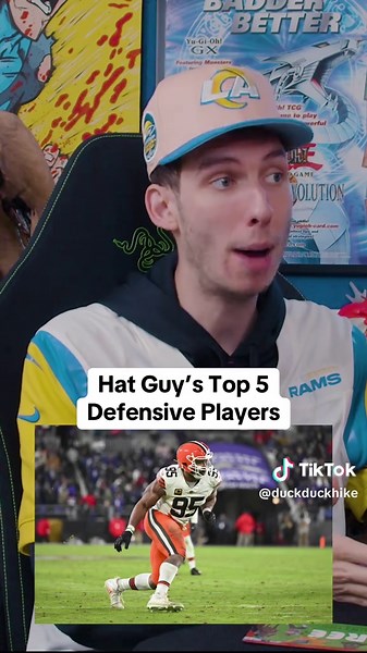 Hat Guy’s Top 5 Defensive Players in his lifetime @DuckTakes @The Escape Pod Podcast #nfl #nflfootball #top5 #ranking #fyp