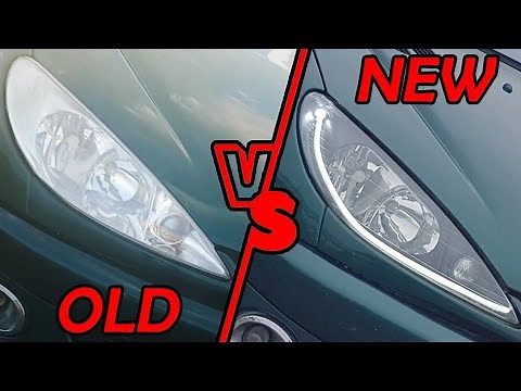 HOW TO MAKE Custom Headlights - Peugeot 206 2.0 HDI #5