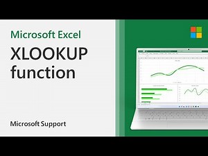 How to use the Excel XLOOKUP function | Microsoft