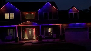 Finished ws2811 12v pixel install with permatrack and esp32