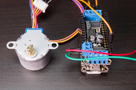 CircuitPython Hardware: PCA9685 DC Motor & Stepper Driver