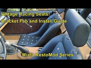 Miata Interior Restomod - Vintage Racing Bucket Seats