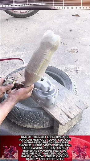 Manual Sandblasting Machine for Metal Cleaning || Material Cleaning Technology