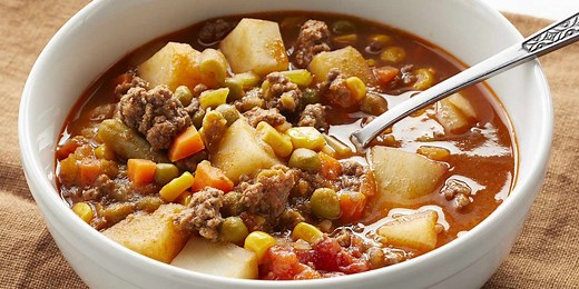 Ground Beef Vegetable Soup