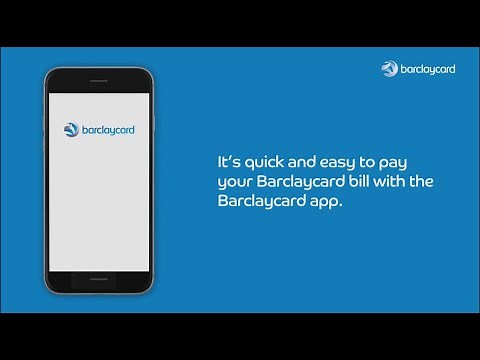 How to pay your Barclaycard bill in app