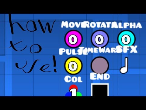 how to use basic triggers in geometry dash