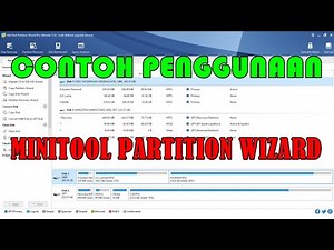 Contoh Penggunaan MiniTool Partition Wizard