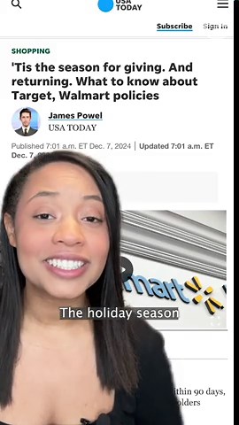 Amazon, Walmart, Target and more review these holiday shopping return policies