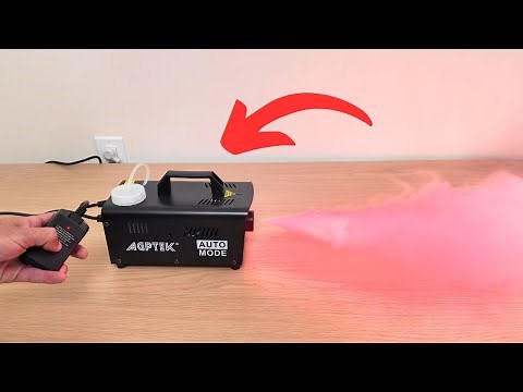 AGPTEK Smoke Machine with LED Lights Review - Perfect for Parties & Events!