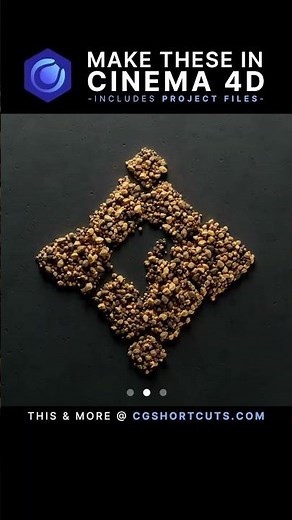 Field Force Rocks or Sand Attraction - Cinema 4D Project Files