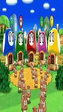 Mario Party 9 – A Super Brain Teasing Goomba Counting Mini Game! Who's the Most Accurate 🍄🔥