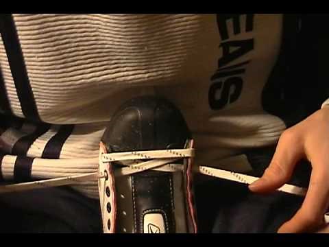 How to LACE ice-hockey skates