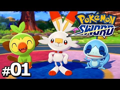 Pokemon Sword Part 1 WELCOME TO GALAR Gameplay Walkthrough Pokemon Sword & Shield