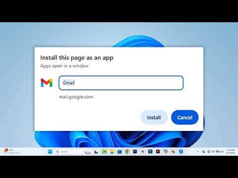 Install Gmail App on Windows PC - Full Guide