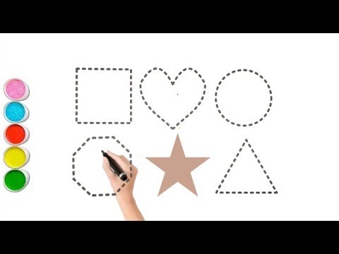 The Secrete to Easy Learning of 2D Shapes and Colors for kids