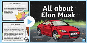 All about Elon Musk PowerPoint