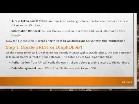 How to Access Your SQL Server Data Using OAuth2.0 and OpenID Connect Authorization-Code Flow