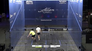 The first round of the British Open threw up an interesting tie between two Englishman, in Nick Wall and Daryl Selby, with the wildcard Wall appearing at the oldest tournament in the sport for the first time. Check out the best bits of their first round contest here ⬇️ | England Squash