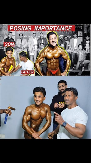 Sikander on Instagram: "POSING IMPORTANCE In this video I have shown bodybuilding backstage. I meet father and son who share coach/ student relationship with each other. Coach teaching his student IMPORTANCE of POSING in bodybuilding. Bodybuilders only have 6 minutes with them when they are on stage to show case their years of hardwork. So Posing plays a vital role in bodybuilding. Watch Full video on my YouTube channel. . . . . #indian #bodybuilding #biography #trending #viralreels #reelinstagr