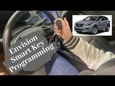 How To Program A Buick Envision Smart Key Remote Fob 2016 - 2020