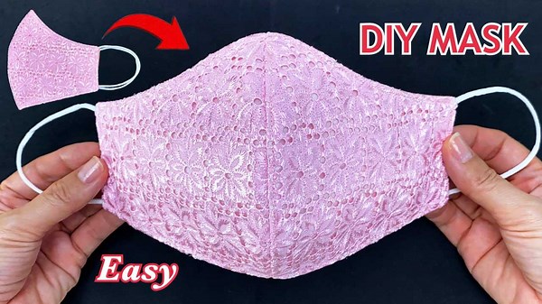 11K views · 652 reactions | New Style Beautiful Mask! Diy Face Mask Easy Pattern Sewing Tutorial | | P&K Handmade | Facebook