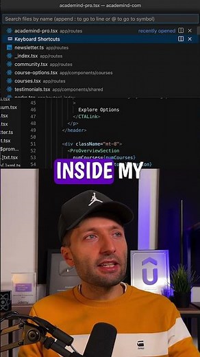 How To Easily Switch Between Project Files in Visual Studio Code #visualstudiocode