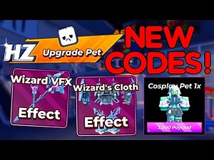 Wizard Update! (New Divine, Pet Upgrades, Payload Shop) + NEW CODES | Hunty Zombies