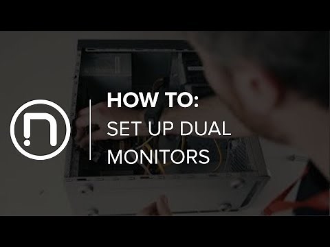 How to set up Dual Monitors - You need a Graphics Card!