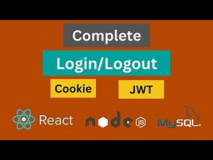 Complete Login Logout in React, Node/Express, and MySQL