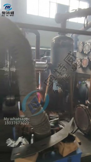 The small one-ton pyrolysis equipment has been completed. #pyrolysis