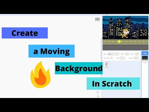 Make a moving background in Scratch