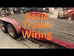 New Trailer Wiring