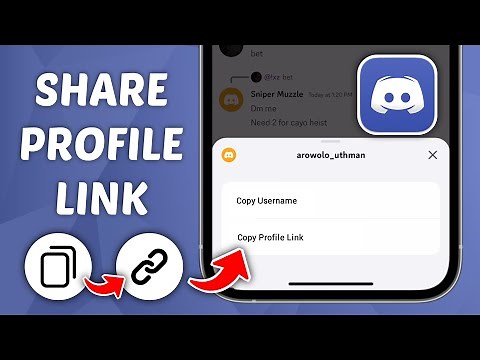 How to Share Your Profile Link on Discord - Copy Discord Profile Link
