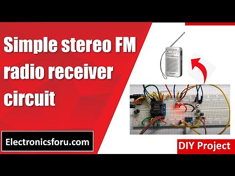 Simple stereo FM radio receiver circuit (English) - DIY PROJECT - Electronics For You