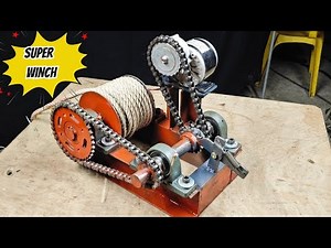How to make a winch at home that mechanics don't want you to know