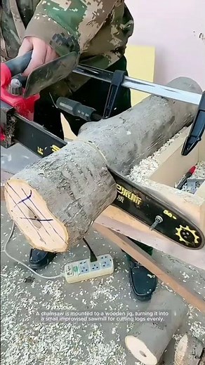 DIY Chainsaw Sawmill: Turning Logs into Perfect Cuts