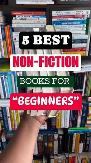 5 best Non Fiction Books for "Beginners"