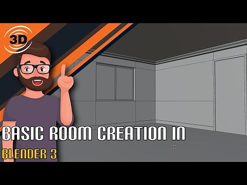 Modelling a Basic Room in Blender Tutorial