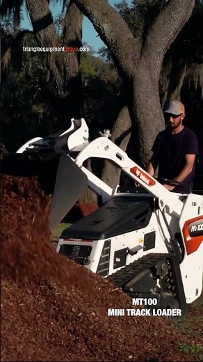 Bobcat MT100 mini track loader: Add muscle, not payroll