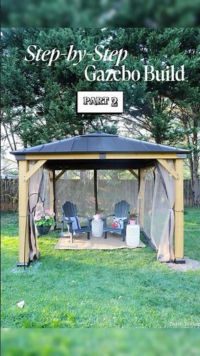 Sunjoy Step-by-Step Gazebo Build | Part 2 DIY Process