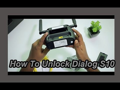 How To Unlock Dialog ZLT S10 #unlock #dialog #internetspeed #tech