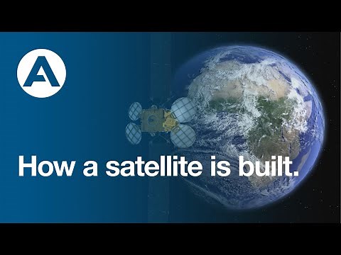How a satellite is built.
