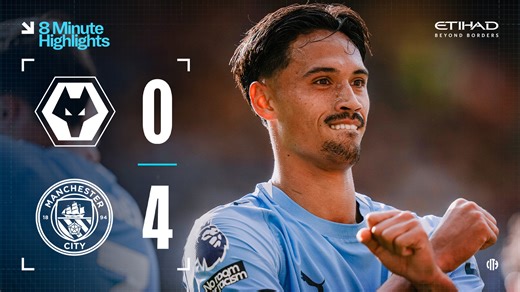 8-minute highlights: Wolves 0-4 City