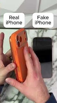 Fake iPhone vs Real iPhone Comparison #FakeiPhone #RealiPhone #PhoneTest